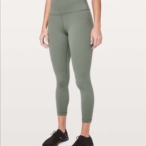 Lululemon align pant 25” grey sage